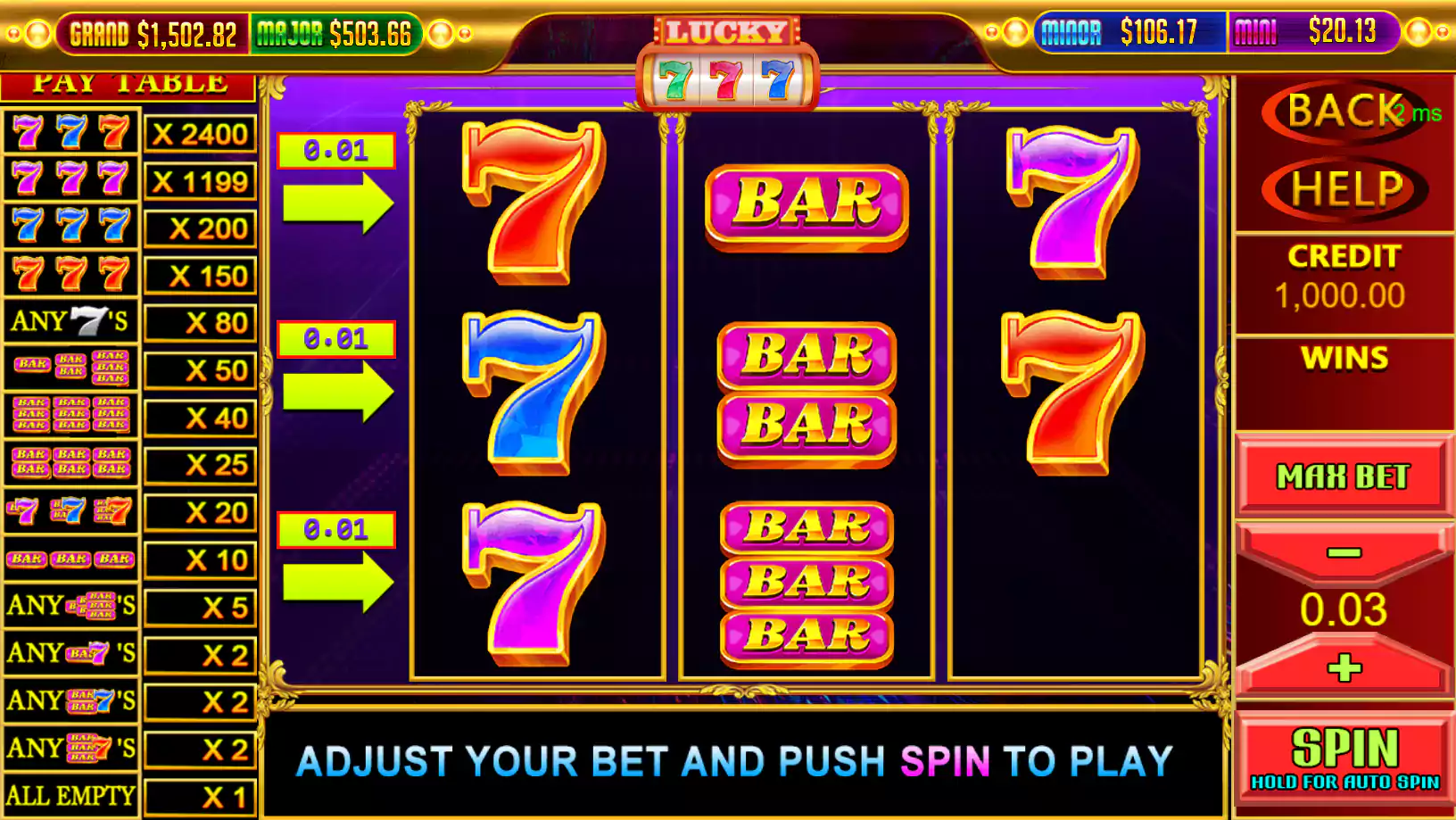 Lucky 7's-2